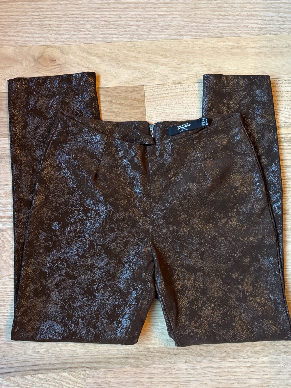 Jaded London Brown Textured Women’s Pants